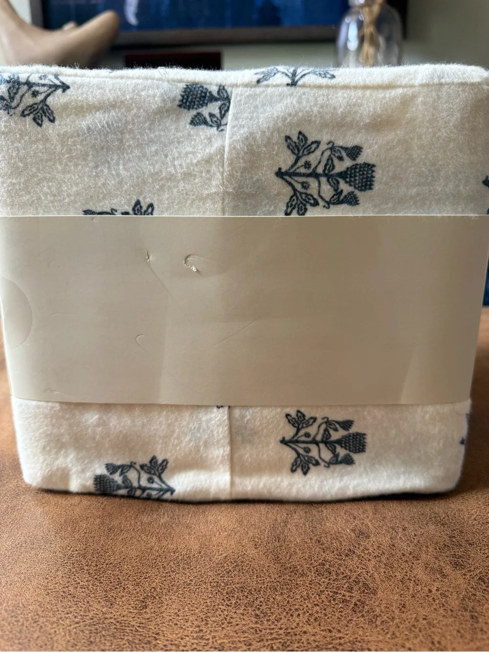 Threshold plush flannel